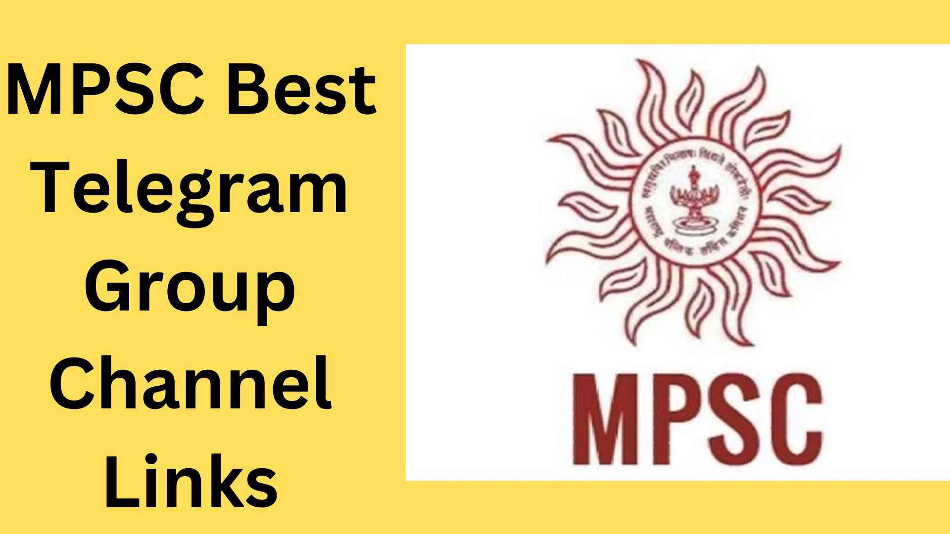 MPSC Best Telegram Group Channel Links