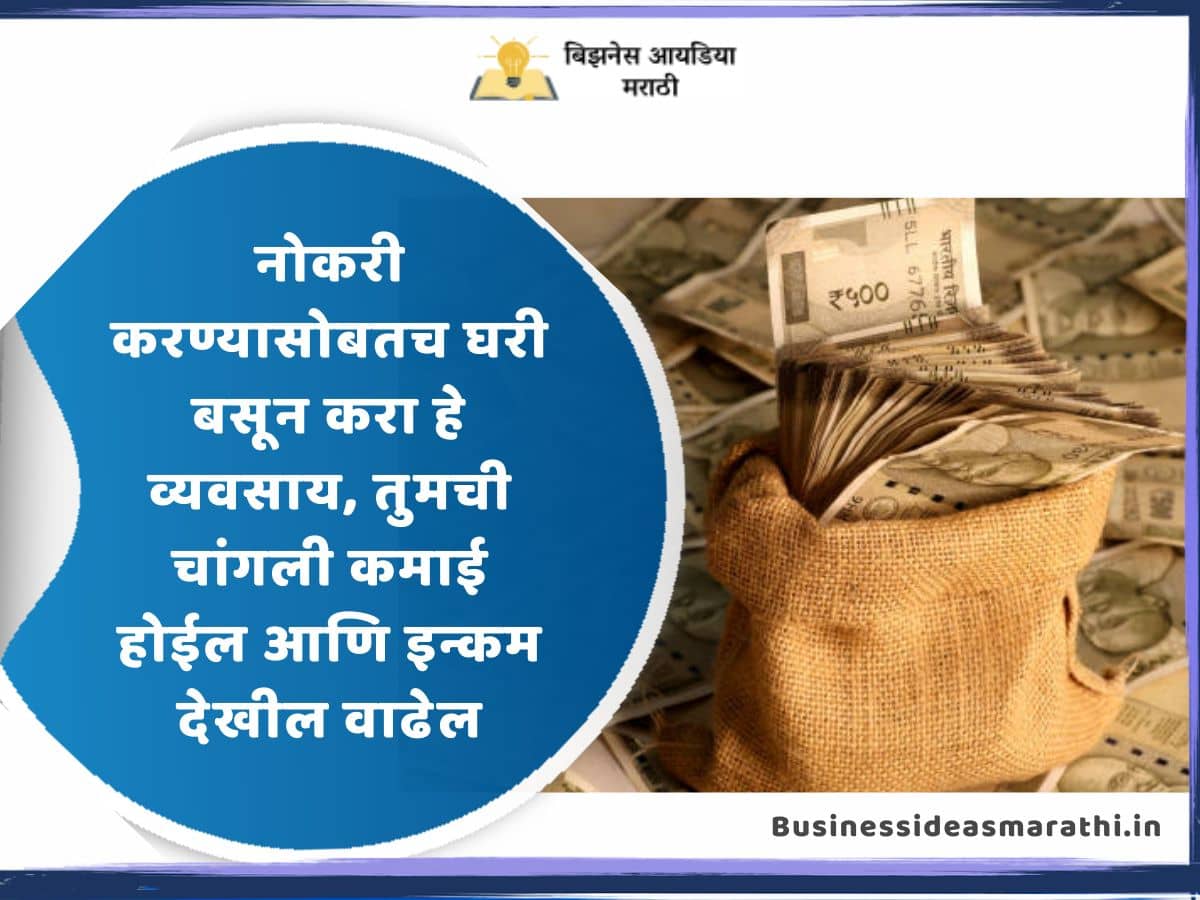 Work From Home Business Ideas In Marathi